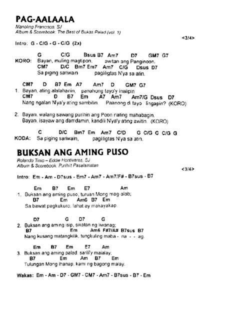 Pag-Aalaala, Buksan Ang Aming Puso | PDF