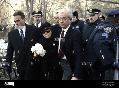 John Lennon Funeral Yoko Ono