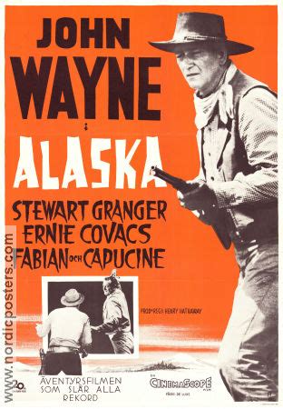 North to Alaska poster 1963 John Wayne original