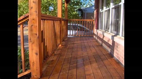 Cedar Deck Stain Colors - YouTube