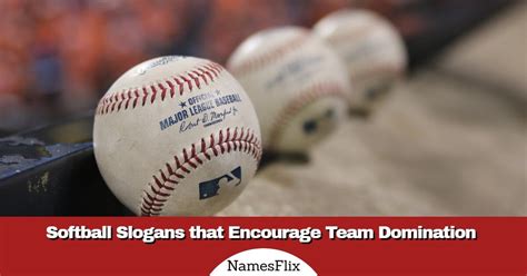 565+ Softball Slogans that Encourage Team Domination