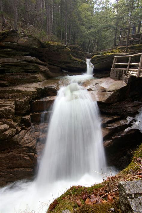 Waterfalls Between Rock Formations · Free Stock Photo