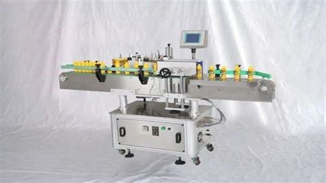 AUTOMATIC VIAL STICKER LABELING MACHINE at Rs 250000 | Phial Labeling ...