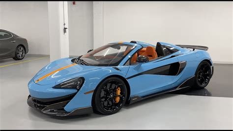 2020 McLaren 600LT Spider - Revs + Walkaround 4k - YouTube