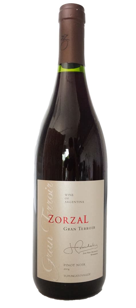 Zorzal Gran Terroir Pinot Noir 2018