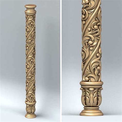 18+ Romantic What Are The Design Elements Of Carving On Wood Columns Photos | Pillar design ...