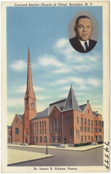 Concord Baptist Church of Christ, Brooklyn, N. Y. - Digital Commonwealth