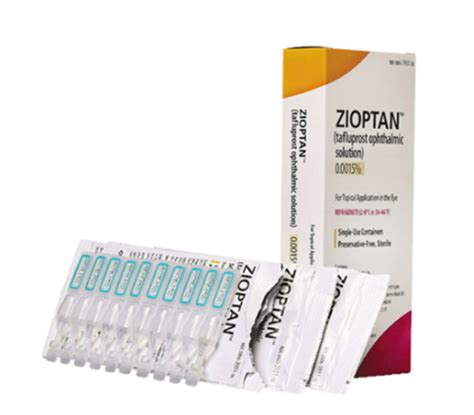 Daily Medication Pearl: Zioptan (Tafluprost Ophthalmic Solution) for Glaucoma, Ocular Hypertension