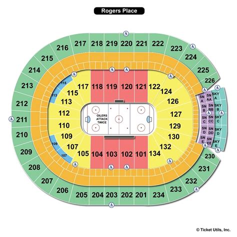 Edmonton Oilers Rogers Place Seating Chart | Brokeasshome.com