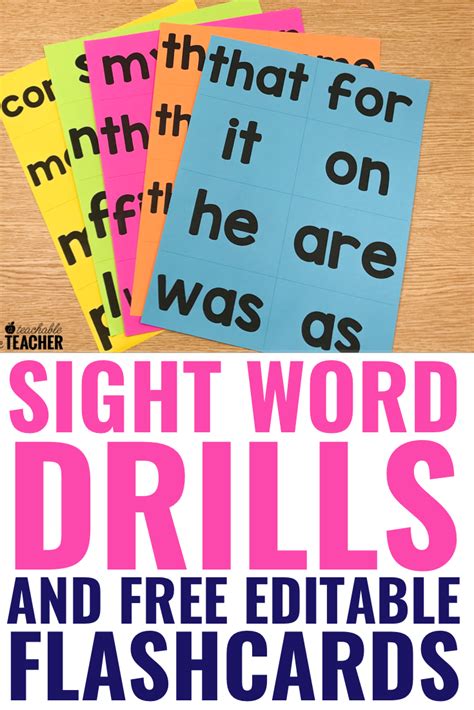 Level 1 Sight Words Skill Drill Flash Cards Flash Cards Toys & Games Learning & Education ...