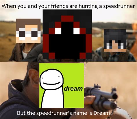 Minecraft Manhunt meme by artist-19845 on DeviantArt