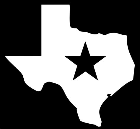 Texas Silouette - ClipArt Best