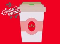 Cup Of Christmas Coffee Free Stock Photo - Public Domain Pictures