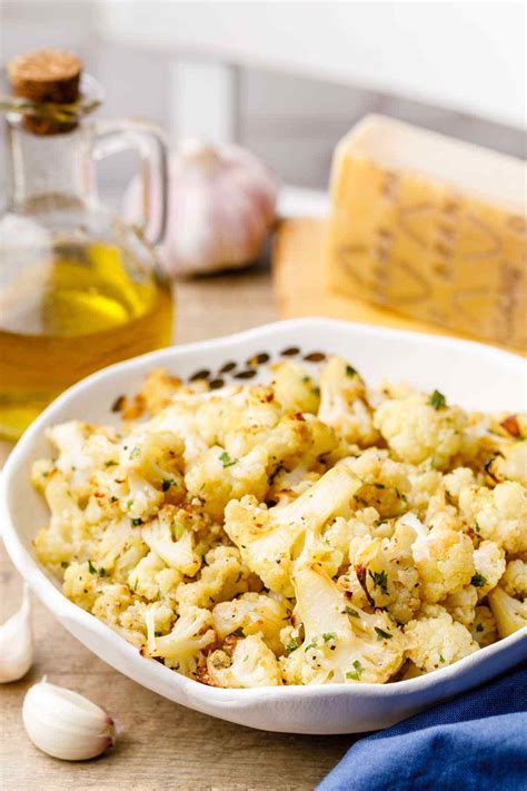 Simple and Addictive Garlic Roasted Cauliflower - Keto Pots