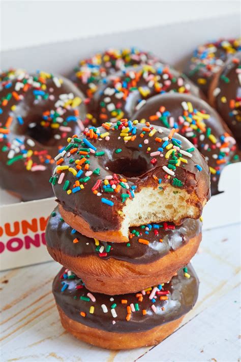 Make Perfect Dunkin Donuts Chocolate Glazed Donuts At Home