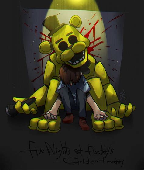 Five nights at Freddy's_Golden Freddy by dalsegno2525