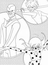 Miraculous Disegni Da Colorare sketch template
