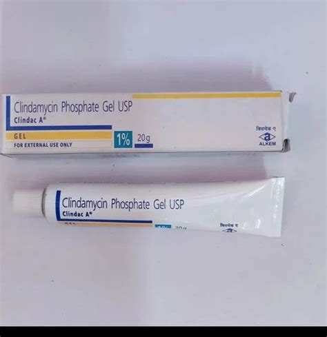 Clindamycin Phosphate Gel, 20 gm at Rs 180/piece in Chandrapur | ID: 27259005597