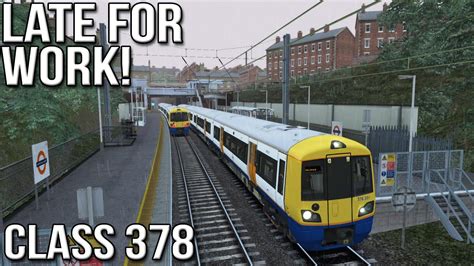 Late for Work! - Class 378 - Train Simulator 2016 - YouTube