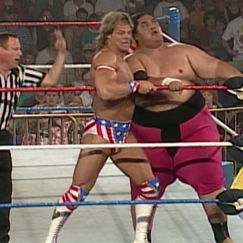 Yokozuna vs. Lex Luger: Raw, 6/12/95 | WWE Monday Night RAW, Lex Luger | Yokozuna and Lex Luger ...