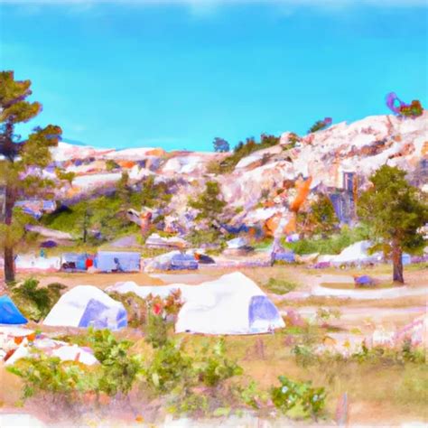 Boulder Lake Campground Camping Area | Wyoming Camping Destinations