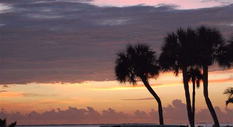 Sunset in Fort Myers Beach, Florida