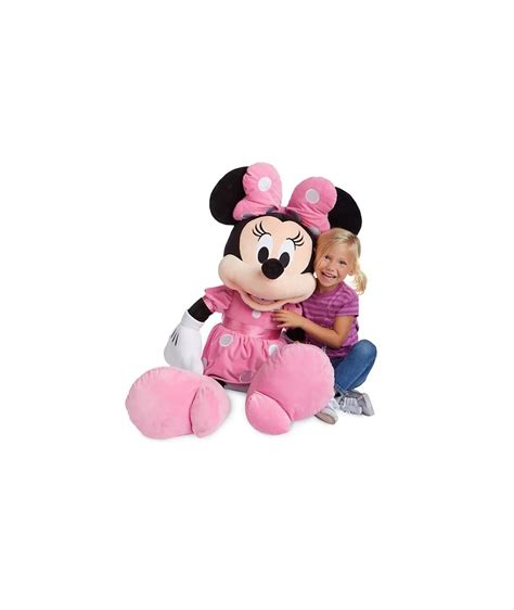 Plush giant Minnie Mouse pink Disney Store