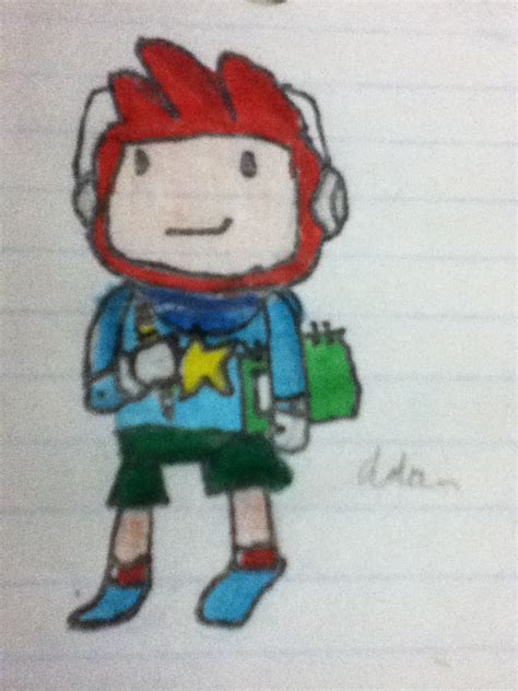 Maxwell from Scribblenauts by FadeProductions on DeviantArt