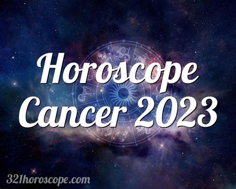 Horoscope Cancer 2023 - tarot monthly horoscope