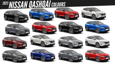 2023 Nissan Qashqai Tekna+ - All Color Options - Images | AUTOBICS ...