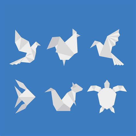 Origami Animals Vector 215128 Vector Art at Vecteezy