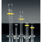 KIMBLE Graduated Cylinder, 2000mL, Glass, Clr, PK4 - 1dealsock