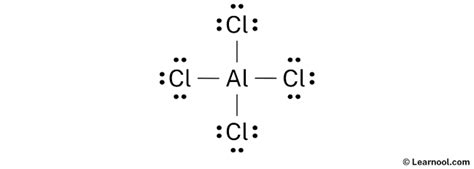 AlCl4- Lewis structure - Learnool