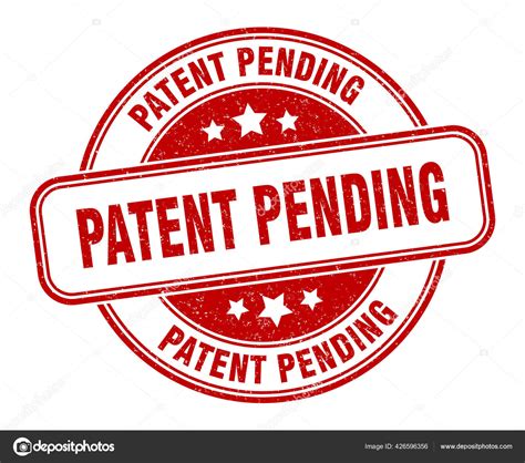 Patent Pending Stamp Patent Pending Sign Grunge Label Stock Vector by ...