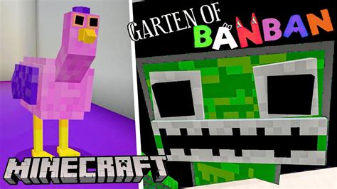 [Full Gameplay] Garten of Banban in Minecraft - YouTube