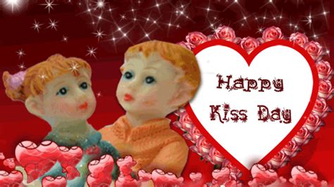 Happy Kiss Day Animated Ecard