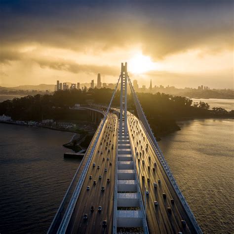 Bay Bridge Sunset. : r/CityPorn