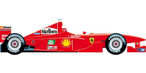 Free vector graphic: Ferrari, F1, Formula 1 - Free Image on Pixabay - 96052