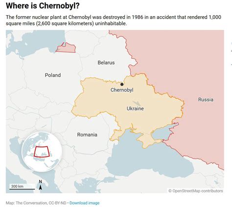 Chernobyl Radiation Map 2022