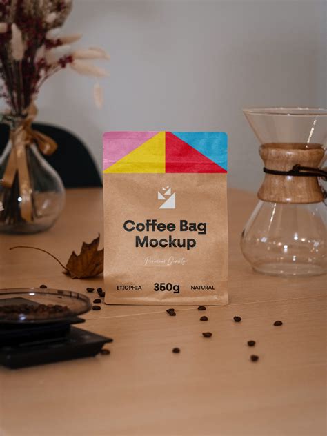 Coffee Bag Free Mockup - Free Mockup World