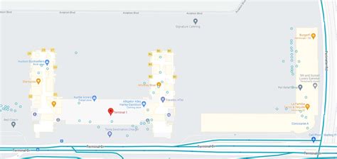 Terminal 1 map Fort Lauderdale Airport