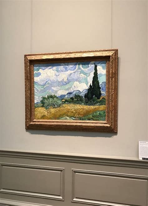 Wheat Field with Cypresses by Vincent Van Gogh in Metropolitan Museum ...