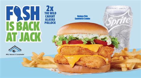 Fish Sandwiches Return To Jack In The Box For A Limited Time - The Fast ...