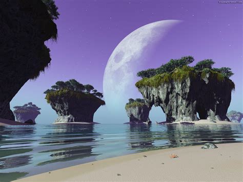 3D Wallpapers Sea Beach - Wallpaper Cave