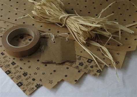 Recycled Wrapping Paper Selection - OnlyEco