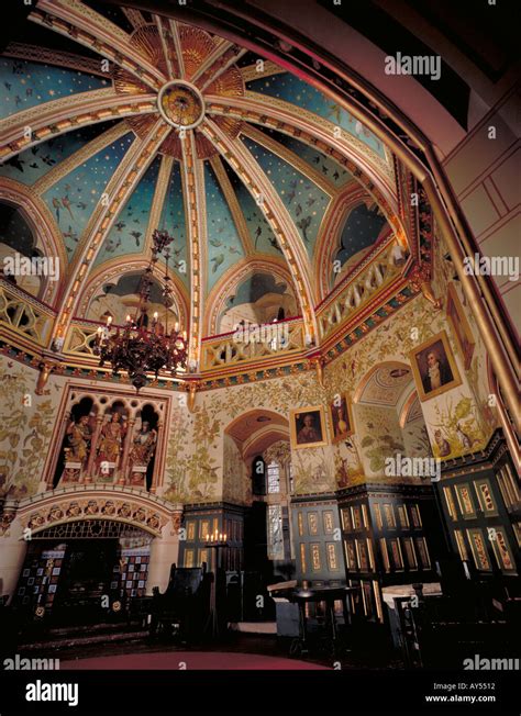 Inside Castell Coch Red Castle Cardiff South Glamorgan Wales Stock Photo - Alamy