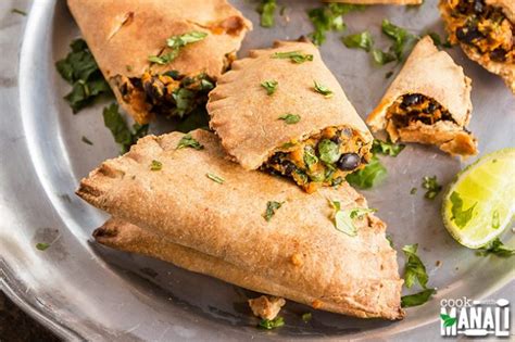 Vegan Sweet Potato & Black Bean Empanadas