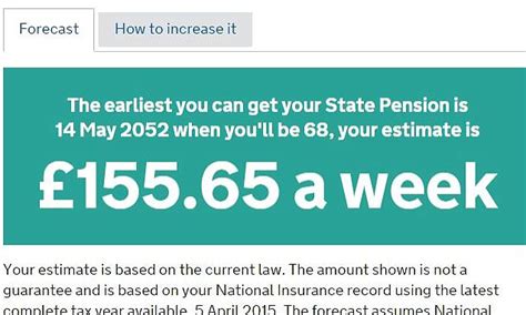 New state pension forecasts are now available online with online tool ...