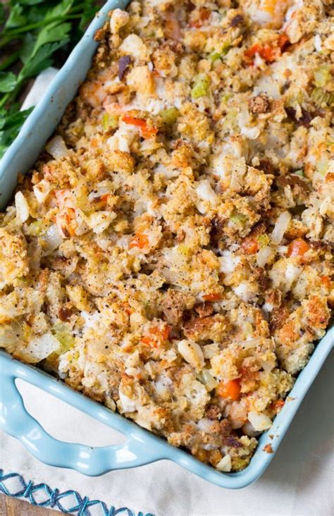 Savannah Seafood Stuffing with shrimp and crab. | Seafood dressing ...