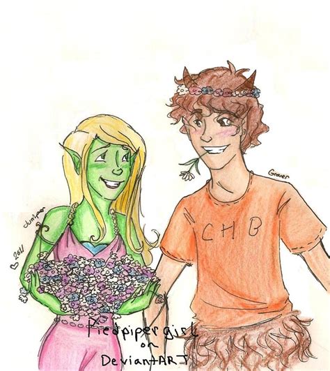 Grover and Juniper - Couples of Percy Jackson Series Fan Art (27089610) - Fanpop